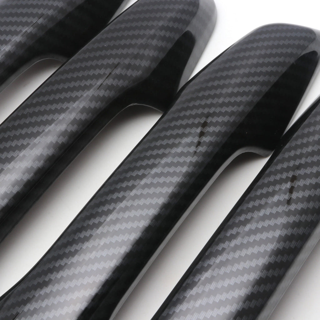 Carbon Fiber Style Door Handle Molding Covers for Honda CR-V (2017-2022)