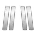 4Pc Chrome Pillar Post Covers for 2010-2014 Honda Insight - P3534