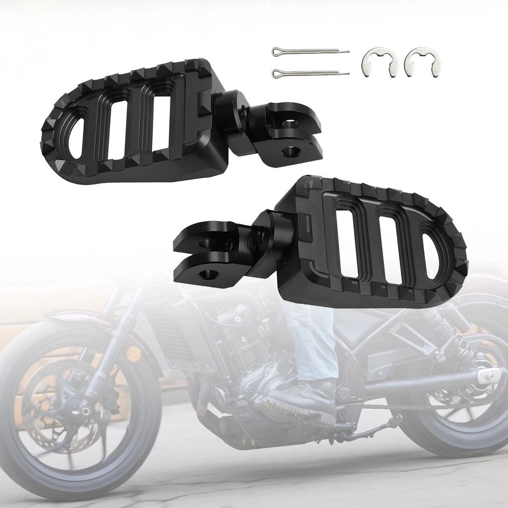 Front Footrests Foot Pegs for Rebel 1100 CM1100 CMX 1100 (2021–2023)