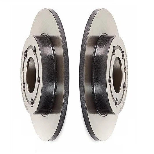 Set of 2 Brembo Rear UV Coated Brake Disc Rotors for Audi TT Quattro (1999–2006)