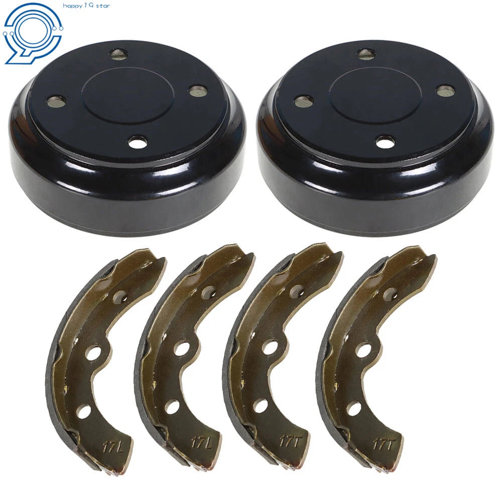 Brake Shoes and Drums Kit for Club Car Golf Cart DS & Precedent (1995–Present)