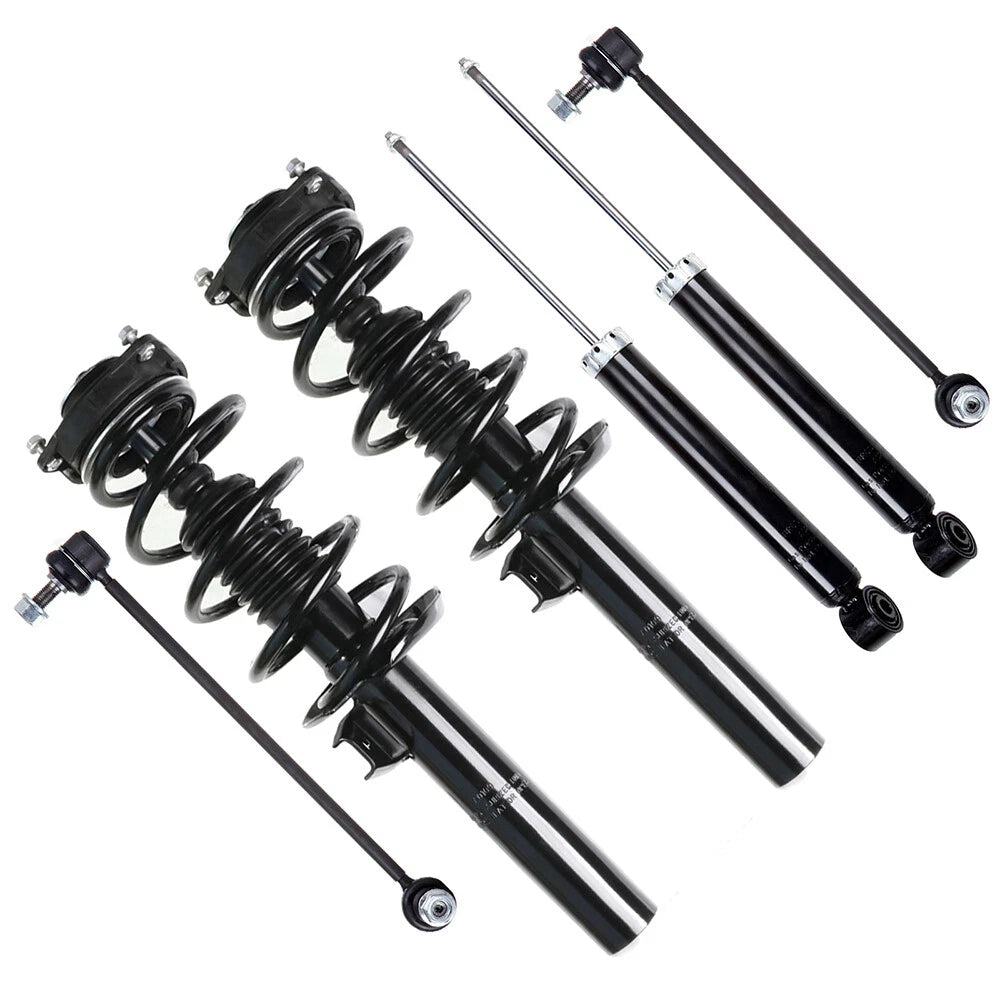 Set of 4 Struts and Shocks for Jetta Golf Passat Rabbit CC A3 Quattro