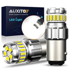2X Front LED Turn Signal Light Bulb 1157 2057 2357 for AUXITO