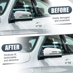 Left Mirror Cover Cap for Mercedes Benz A Class B Class C Class E Class (2013–2023) 724117666316