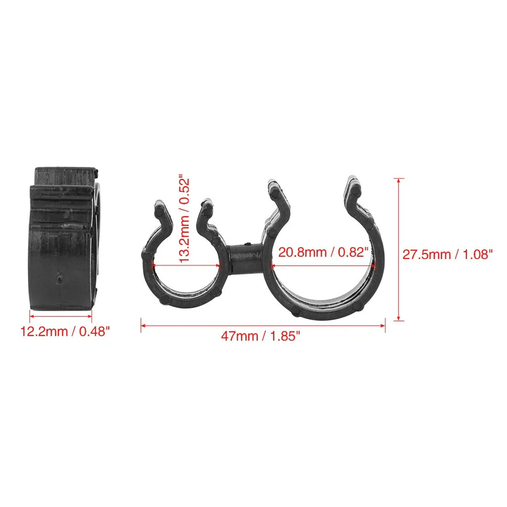 5pcs Oil Pipe Clip Retainer Holder Clamp 47x27.5mm for BMW 3 Series