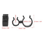 5pcs Oil Pipe Clip Retainer Holder Clamp 47x27.5mm for BMW 3 Series