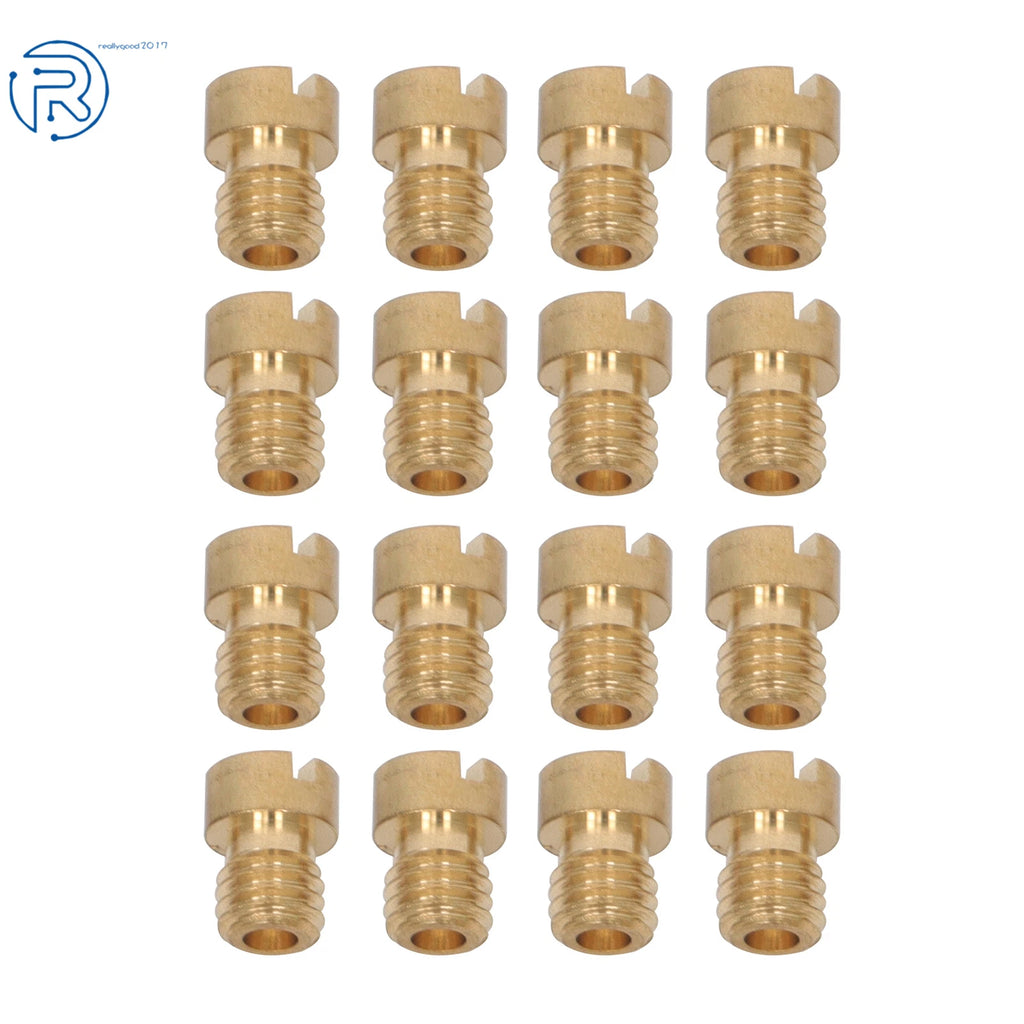 16 PCS Carburetor Main Jet Kit for PWK OKO CVK (90–150)