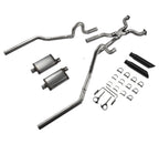 2.5" Dual Exhaust Mufflers for Ford Crown Victoria P71 (2004–2011)