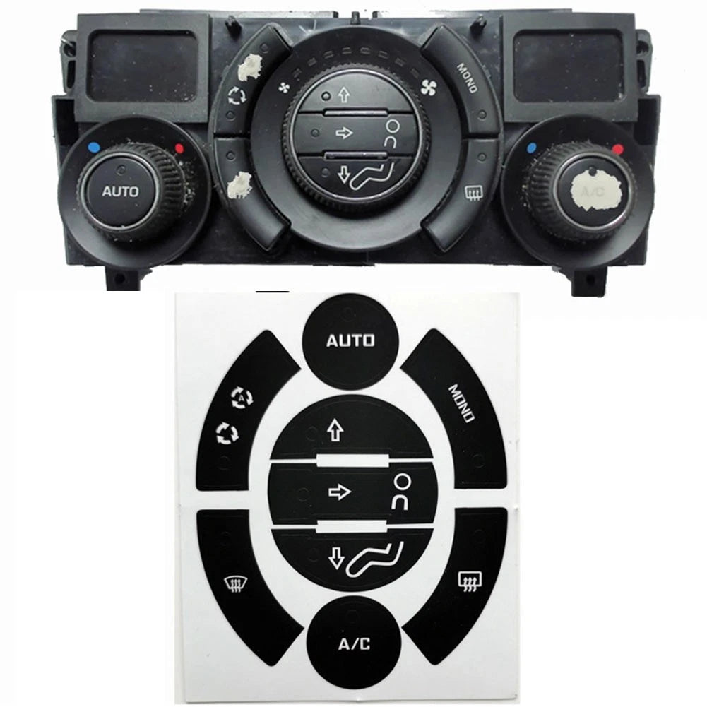 AC Control Button Repair Decal for Peugeot 308/3008/5008 (2010–2023)