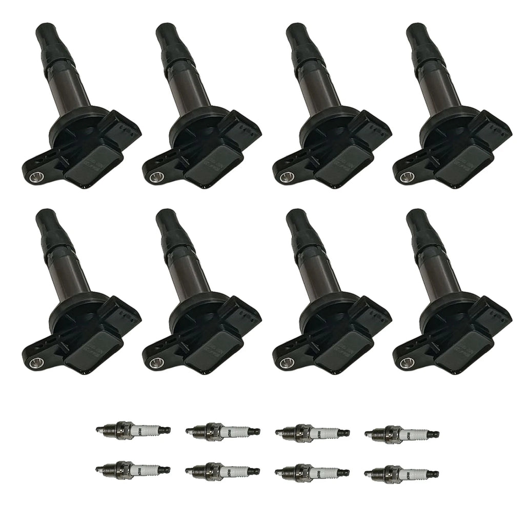 8X Ignition Coils & Spark Plugs for Jaguar XF XJ8 (2008-2015)