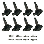 8X Ignition Coils & Spark Plugs for Jaguar XF XJ8 (2008-2015)