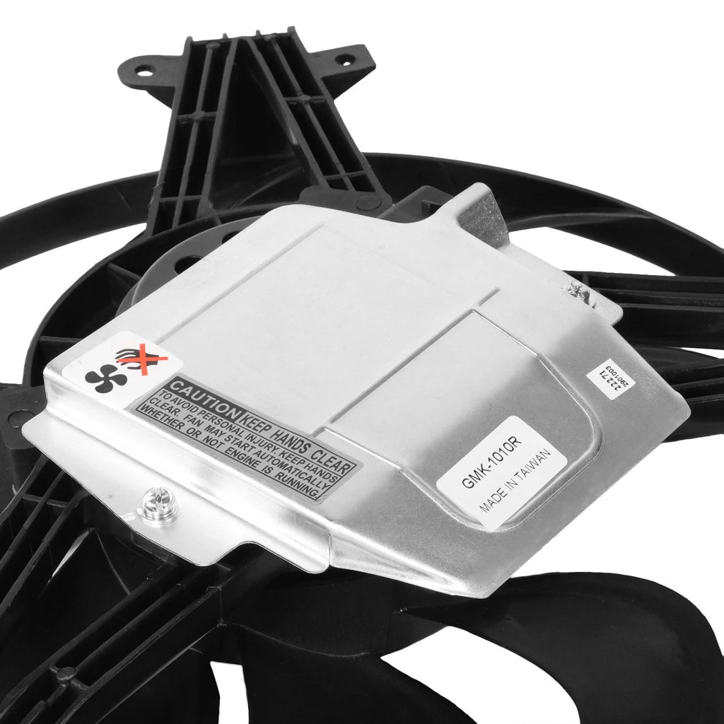 A/C condenser cooling fan assembly kit for Venture/Silhouette/Trans Sport (1997–1998)