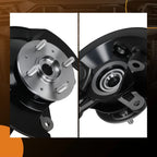 Passenger Side Steering Knuckle for Honda Civic (2001-2002)