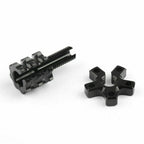 Clutch Cable Adjuster Set of 2 for Universal 8mm Billet Aluminum Black T9