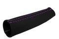 Carbon Fiber E Brake Cover for Nissan Skyline R33 (1993–1998) Purple Stitch