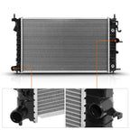 Aluminum OE Style Radiator for Saturn L L300 LS LW (2000–2005) DPI-2607