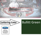 Radiator Cover Plate Powered by Ford Bullitt Green for 2015-2017 Mustang GT