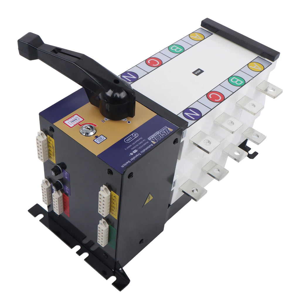 Automatic Transfer Switch for Industrial Applications (400A 4P)
