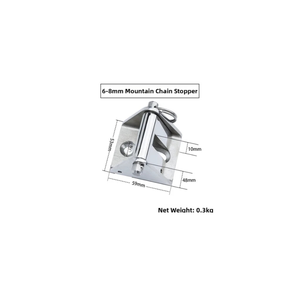 Chain Stopper for Marine Anchors (Fits 6mm to 12mm Chains)