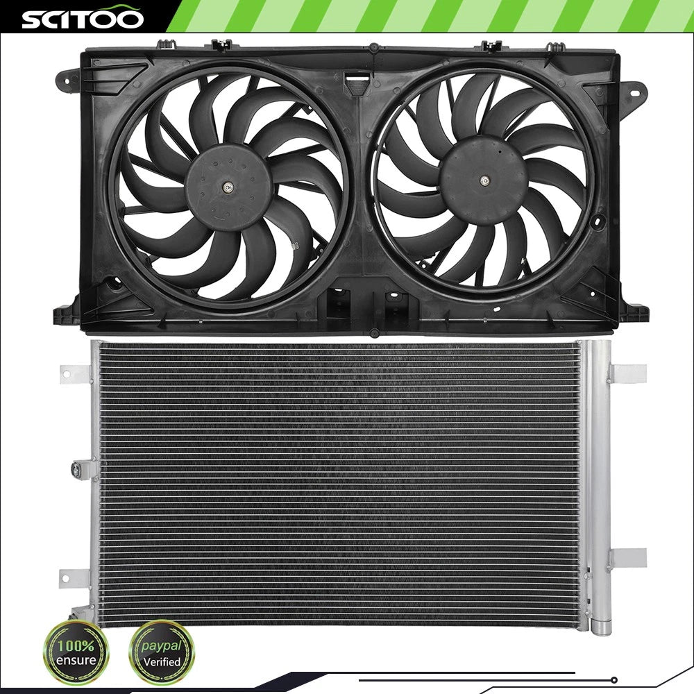 AC Condenser and Cooling Fan Kit for Ford Expedition (2018–2020)
