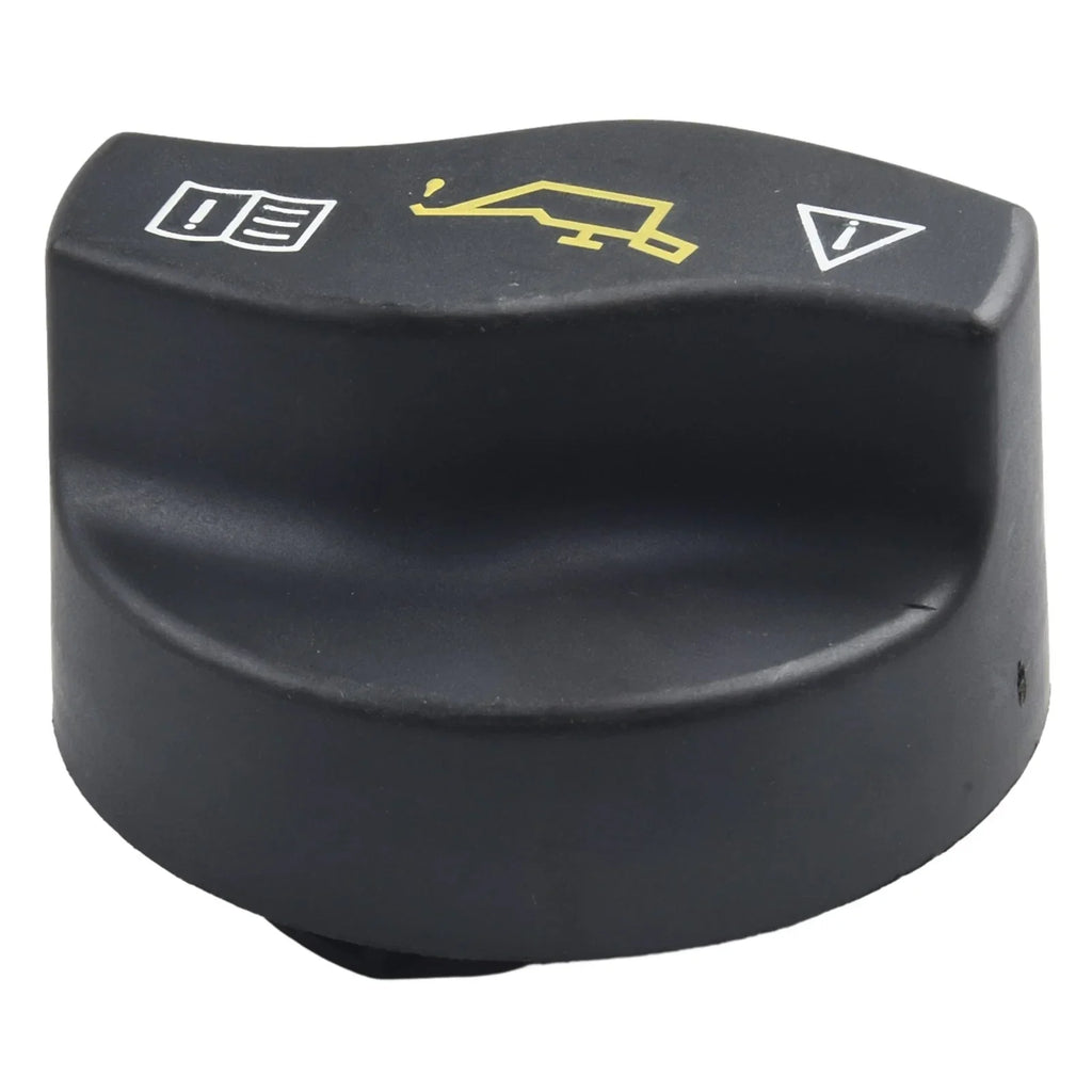 1pcs Engine Oil Filler Cap Plastic Cover Black for Car