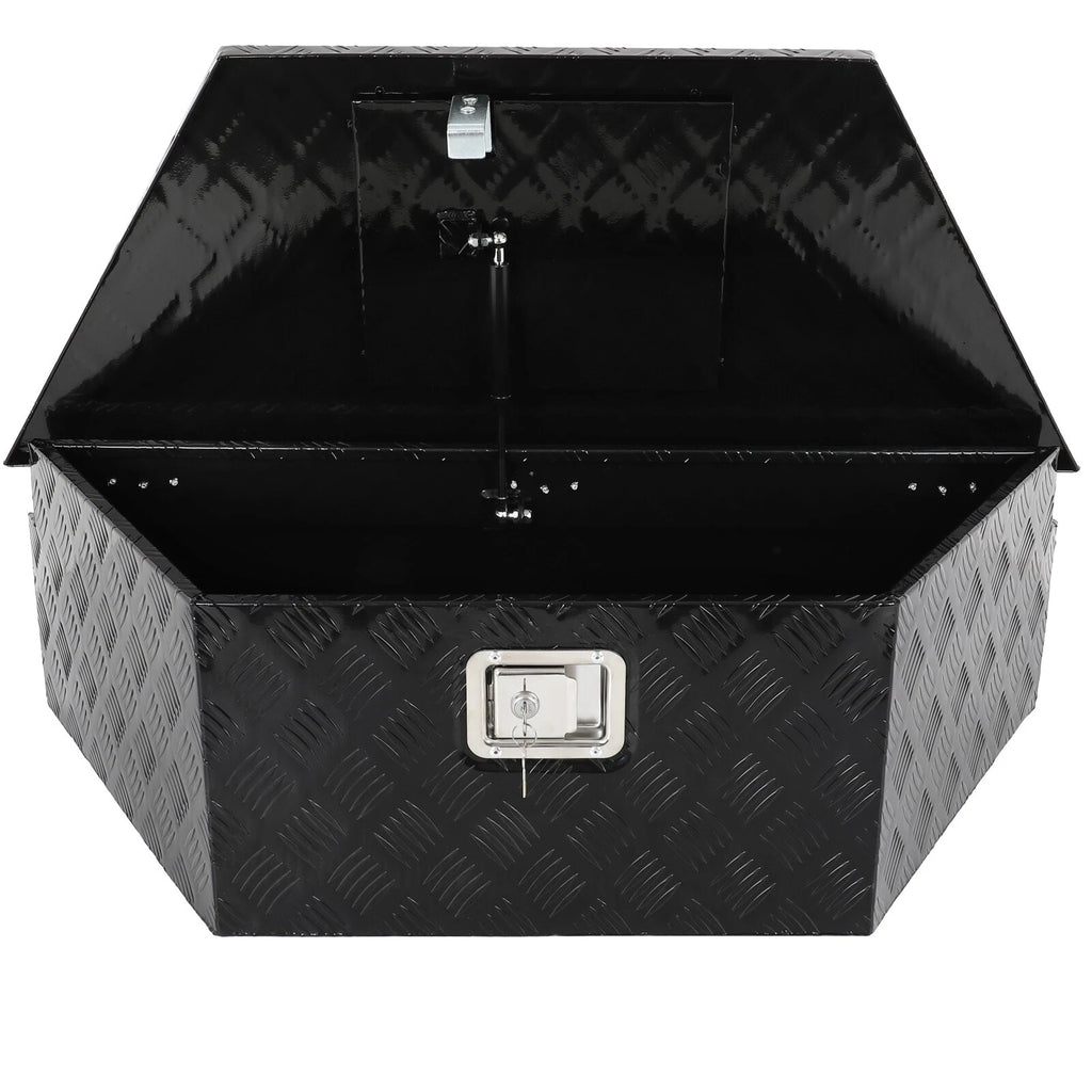 Aluminum Trailer Tongue Tool Box for Pickup Truck (39"x16.5"x12")