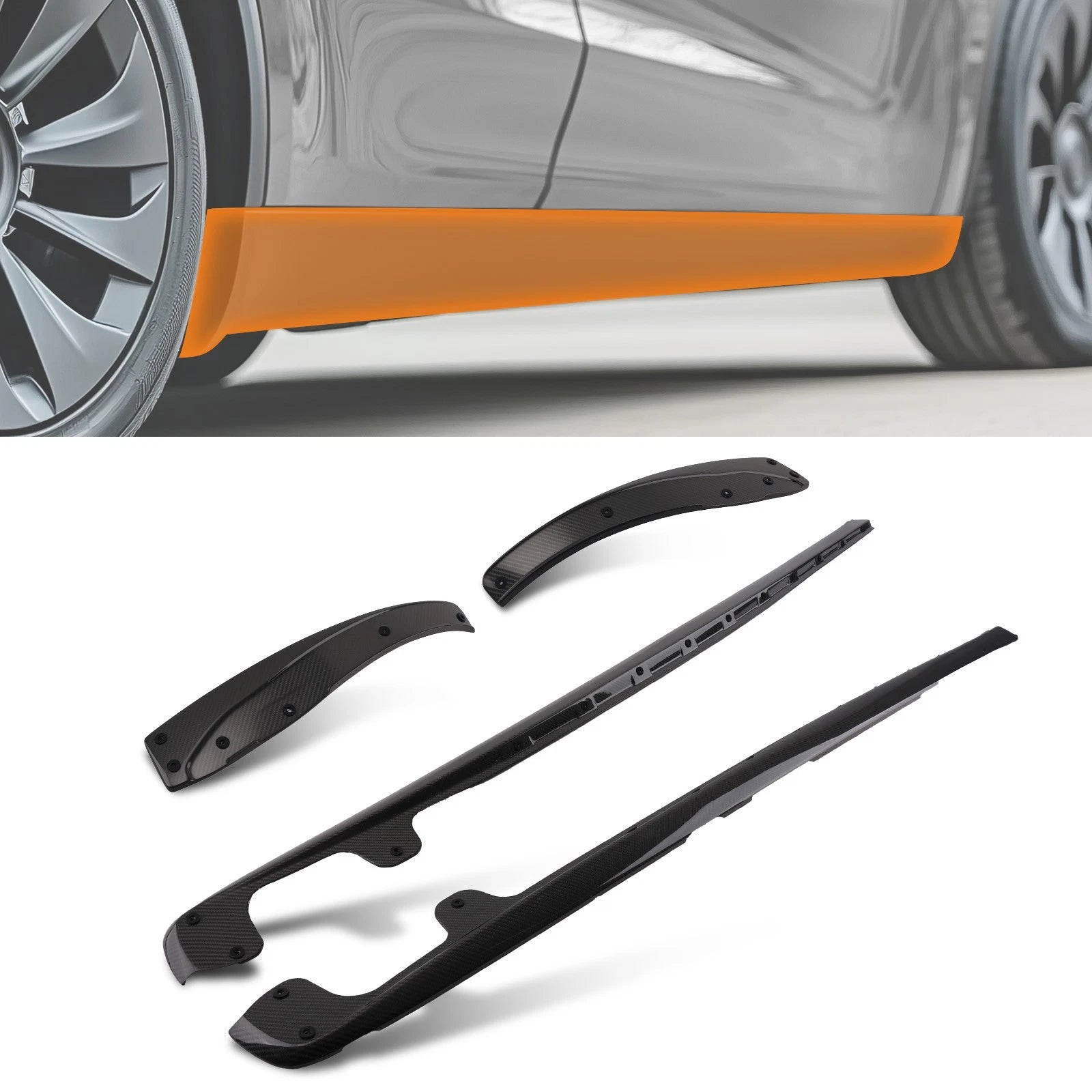 Carbon Side Body Extension for Chevrolet Corvette (2005–2013)