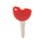 Uncut Blade Blank Key for Vespa Piaggio Fly 125 200 250 300 GTV LXV150 (3VTE)