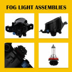 H11 Amber Fog Light Lamp for Nissan Altima (2007–2016)