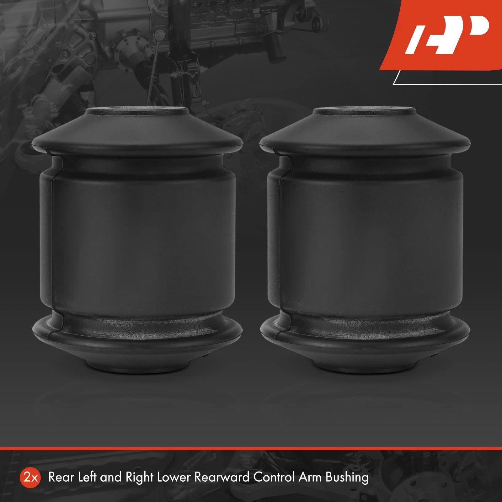 2X Rear Lower Rearward Bushing for Ford Explorer (2002-2005) Lincoln Aviator