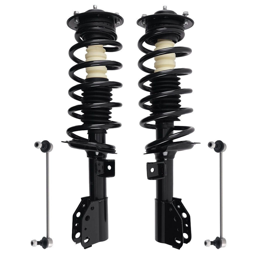 Set of 4 Front Struts & Sway Bar for Chevy Equinox Pontiac Torrent (2005–2006)