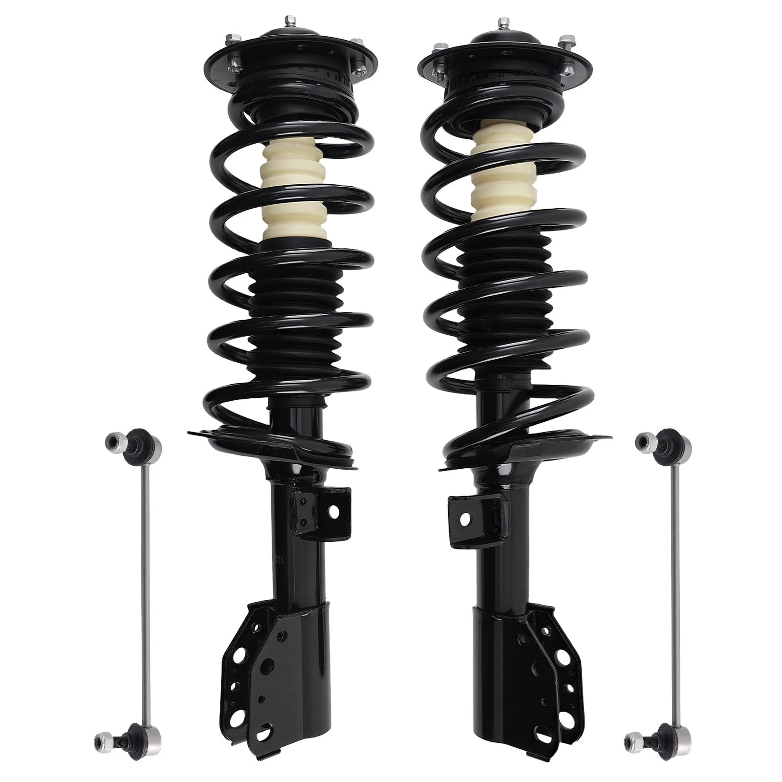 Set of 4 Front Struts & Sway Bar for Chevy Equinox Pontiac Torrent (2005–2006)