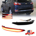 2 Smoked LED Tail Brake Signal Lights for Chevrolet Equinox (2018–2022)