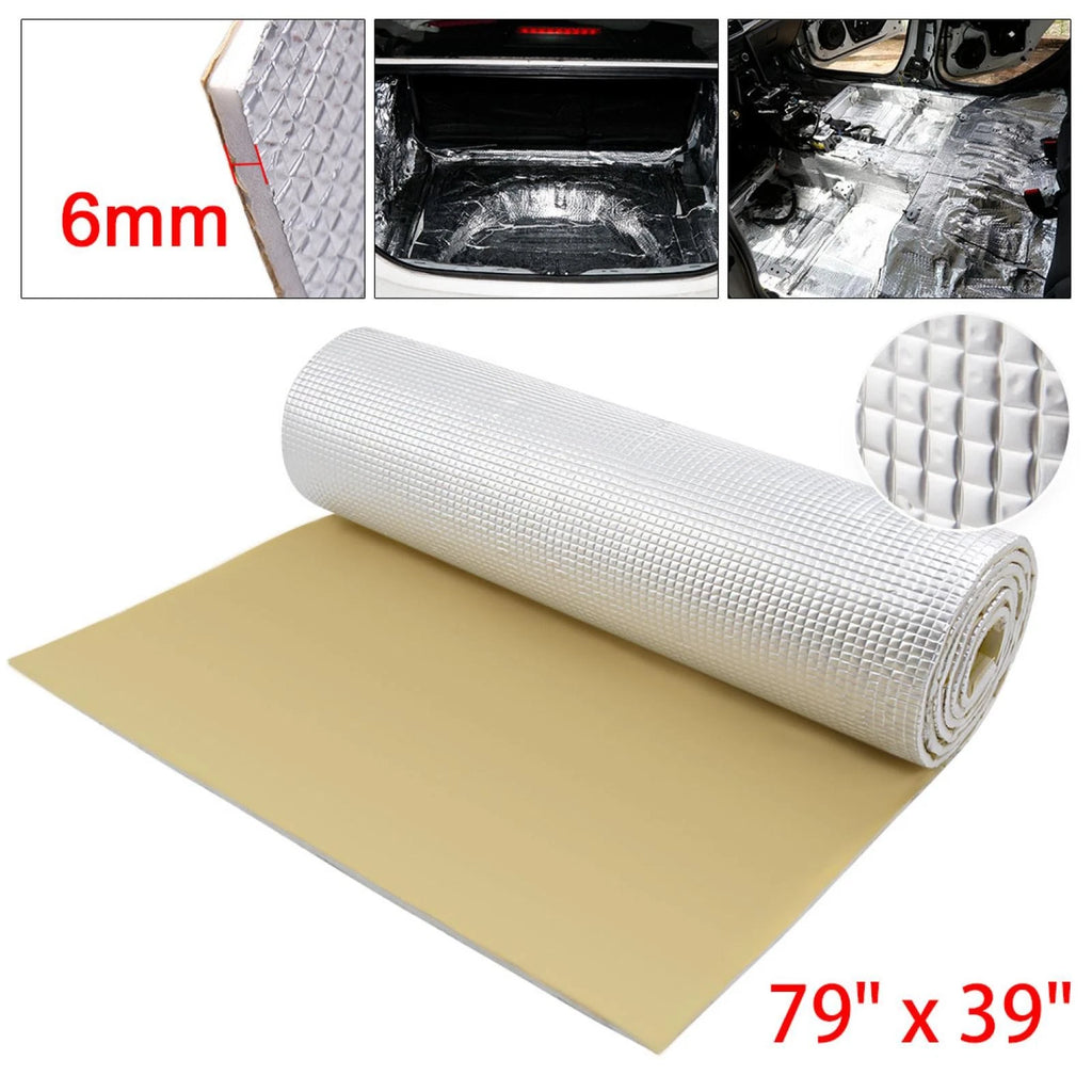 Sound Deadener Heat Mat 79" x 40" for Dodge 1500 2500 3500 (601382789417)