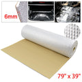 Sound Deadener Heat Mat 79" x 40" for Dodge 1500 2500 3500 (601382789417)