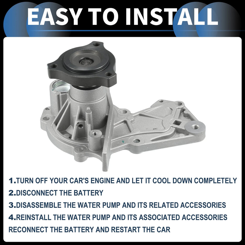 Water Pump with Gasket Kit for Ford Escape, Fusion (2017–2019) No.DS7G8501AA