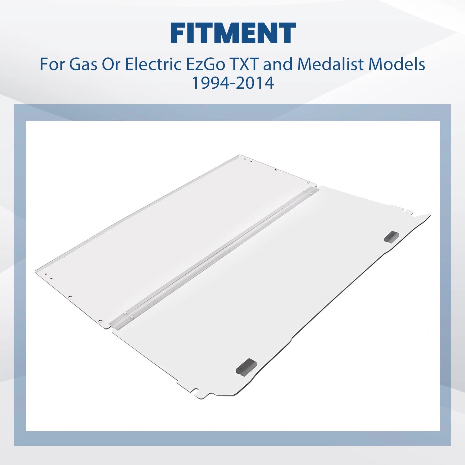Folding Clear Windshield for EZGO TXT Medalist (1994–2014)