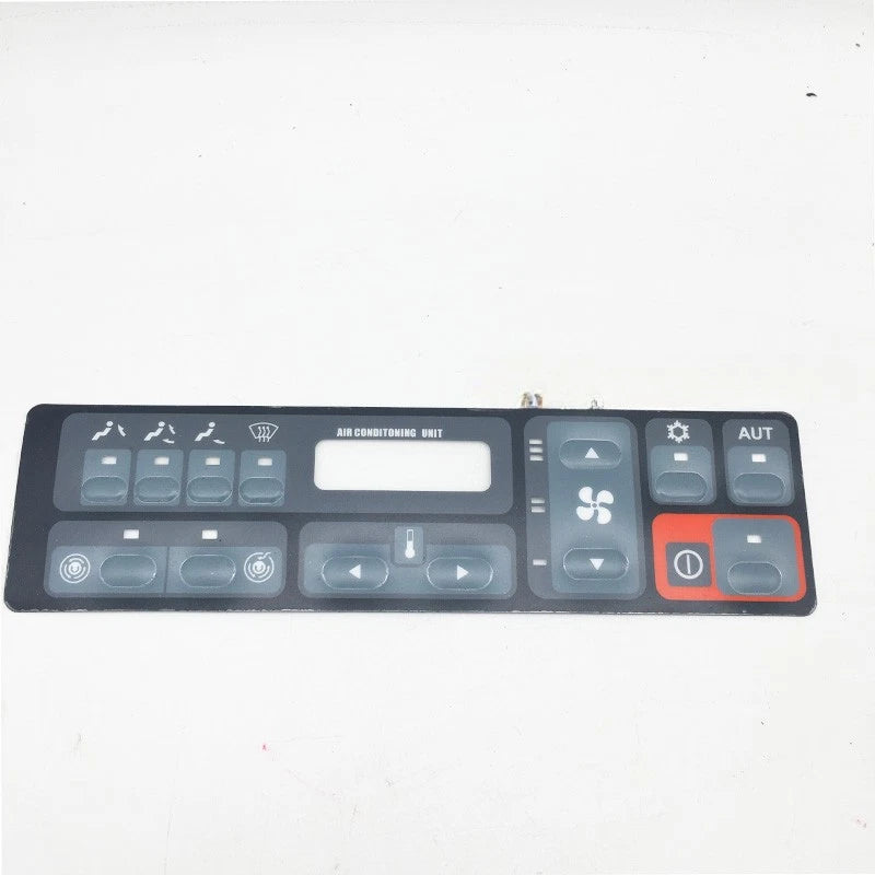 Conditioning Controller Panel Switch Button Sticker for Cat 320B/C/D (1996–2007)