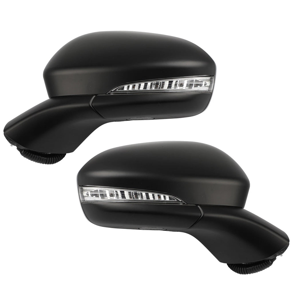 Set of 2 Mirrors for Ford Fusion (2018) Heated Signal Lamp Memory Puddle Light