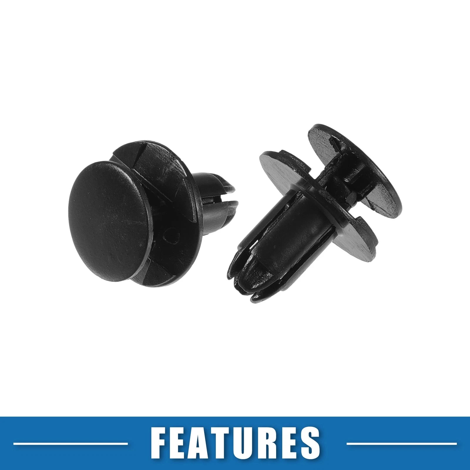 10X Push-Type Retainer Clip No. 865952T500 for Hyundai Accent (2018–2023)