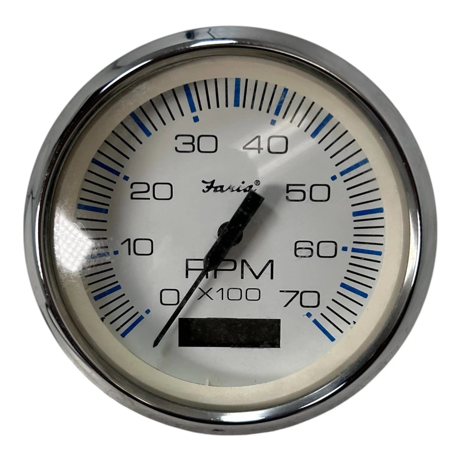 Faria TCH050B 4" Marine Tachometer Gauge 7K RPM for Boats (Cosmetic Wear)