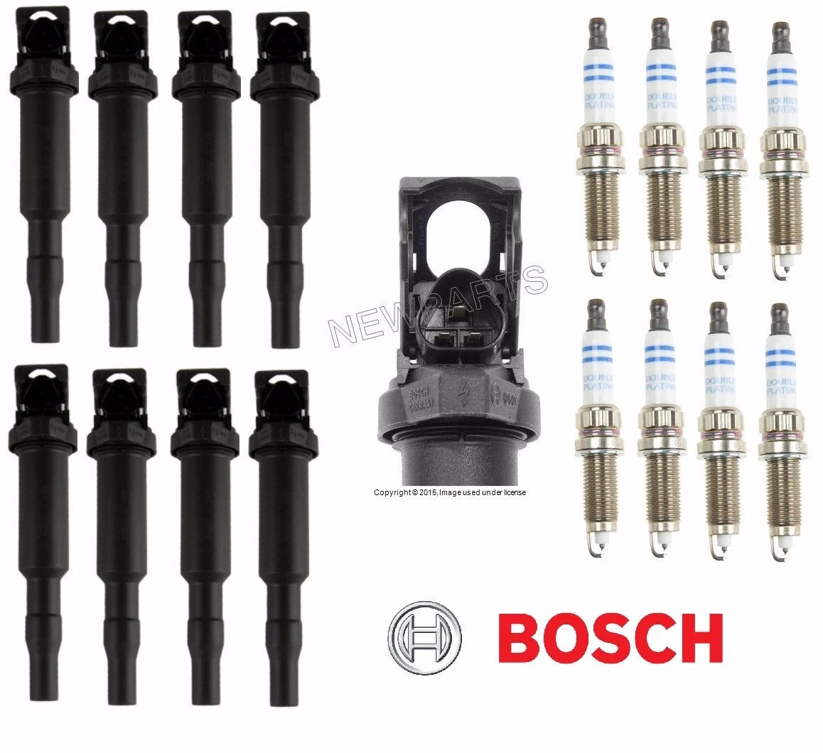 Set of 8 Ignition Coil Spark Plugs for BMW E71 F02 F01 (750Li 750i)