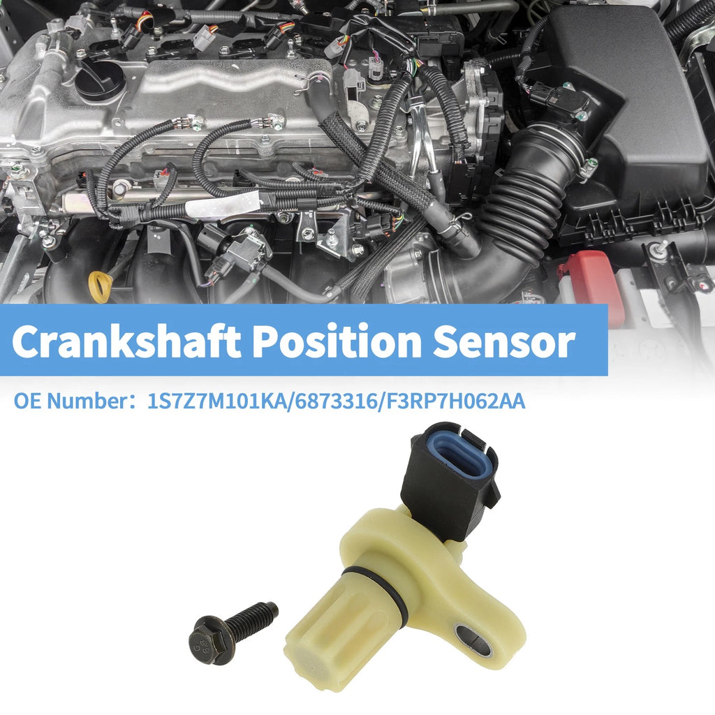 Crankshaft Position Sensor for Ford Escape 2006-2007 (1S7Z7M101KA) Black
