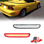Clear Rear LED Side Marker Lights for Ford Mustang (1994–1998)
