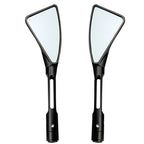 1 Pair Black Rear Side Mirrors for Suzuki GSXR 1000 (2001–2004) & GSXR 600 (2001–2005)