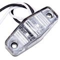 1x LED Clear Lens Mount Fender Side Marker Lights for Freightliner