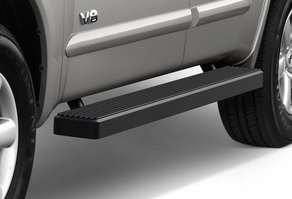 5" Matte Black Running Boards for Nissan Armada (2004–2016)