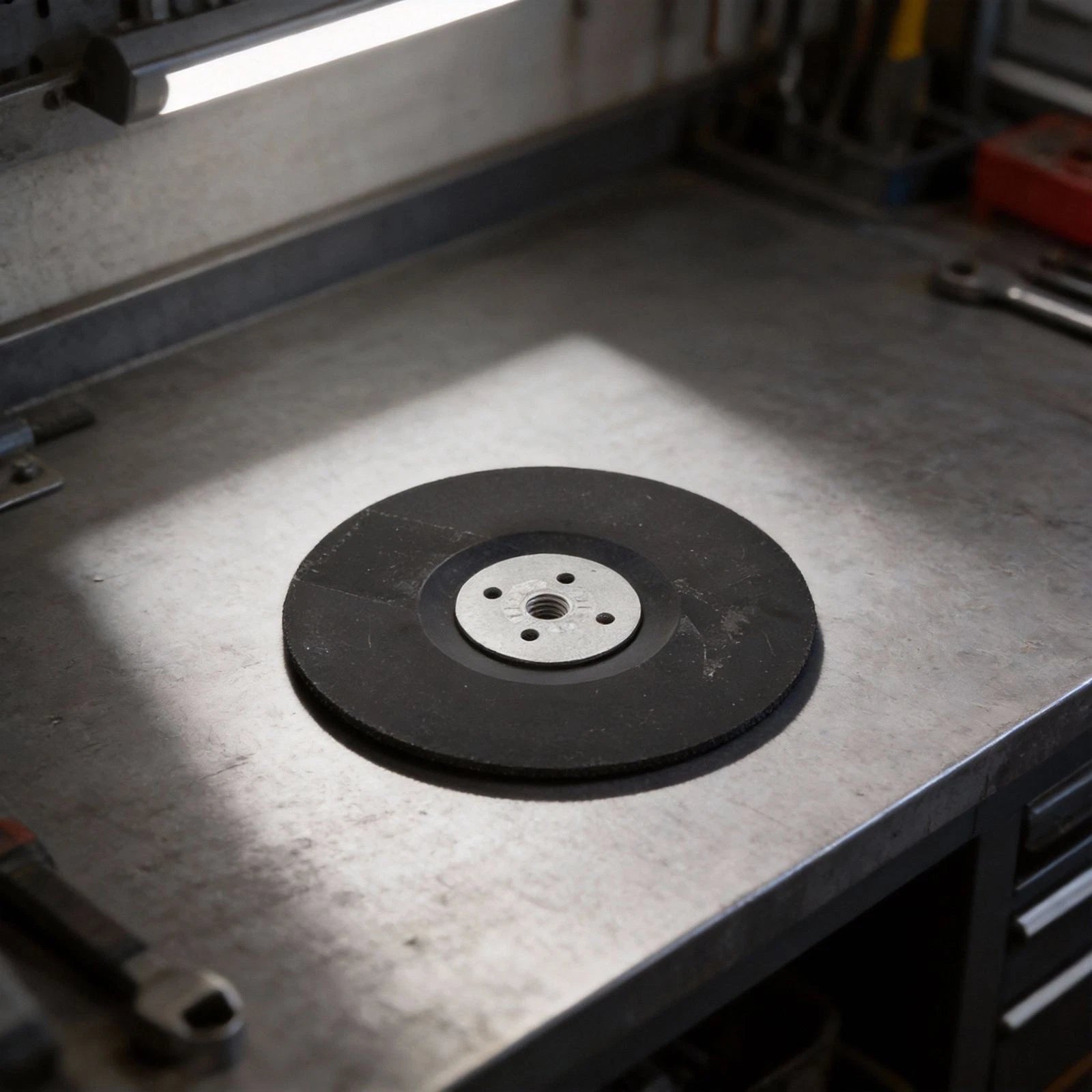 6 Inch Fibre Disc Backing Pad with Lock Nut for Angle Grinder (150mm)
