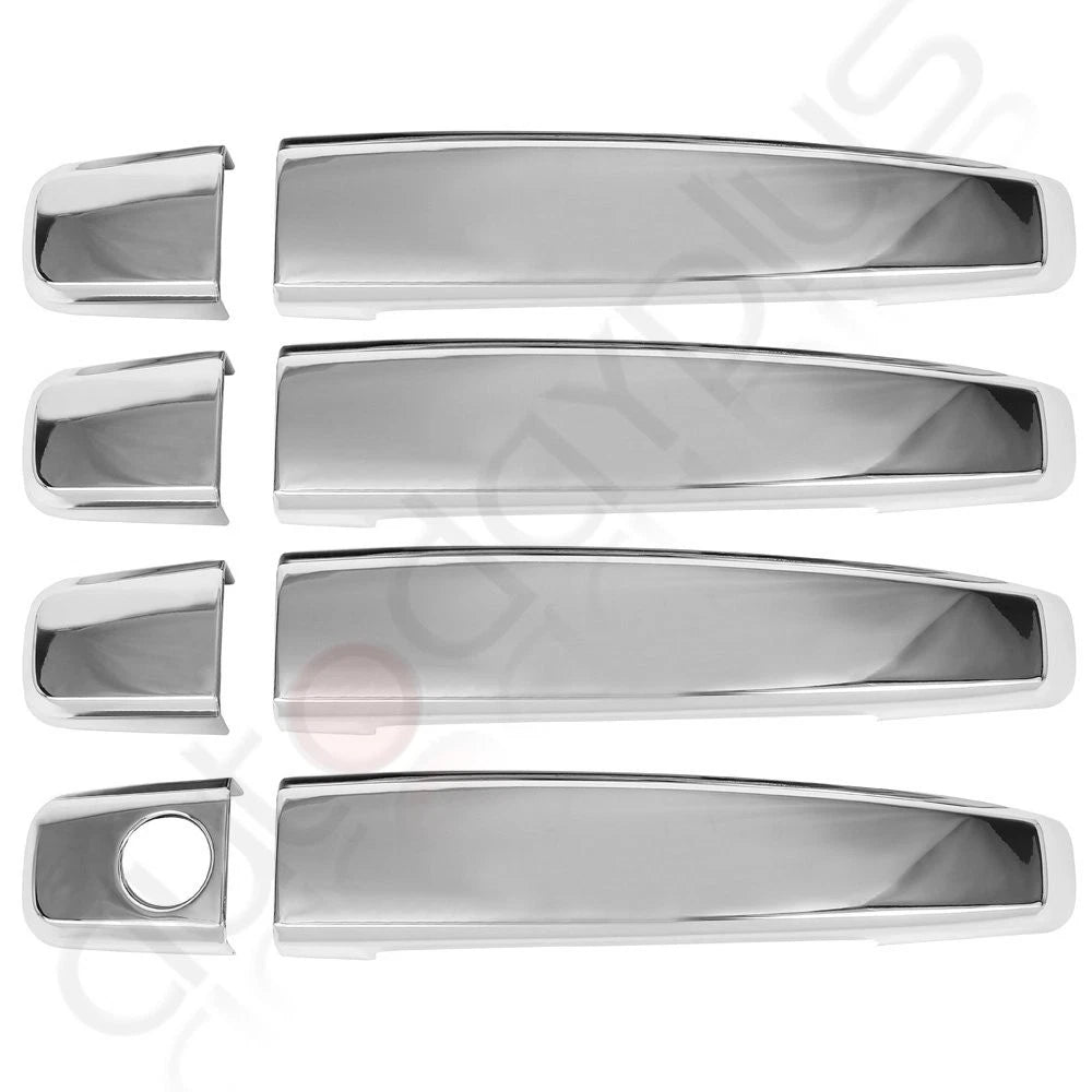 Set of 2 Door Handle Covers for Chevrolet Camaro (2010–2015) Chrome