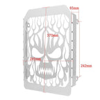 Skull Radiator Grille Guard Cover for Kawasaki Vulcan VN 1500 (1996-2008)